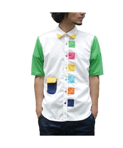 NIRAME.CO（ニラメッコ）の「七色しゃつ。（シャツ/ブラウス・メンズ・その他）」の8枚目の写真