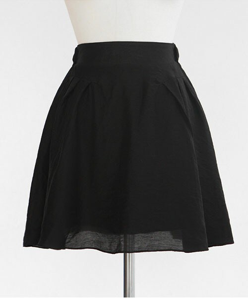 DHOLIC（ディーホリック）の「Aラインフレアスカート（スカート・レディース・カーキ/ブラック/ベージュ・FREE）」の2枚目の写真