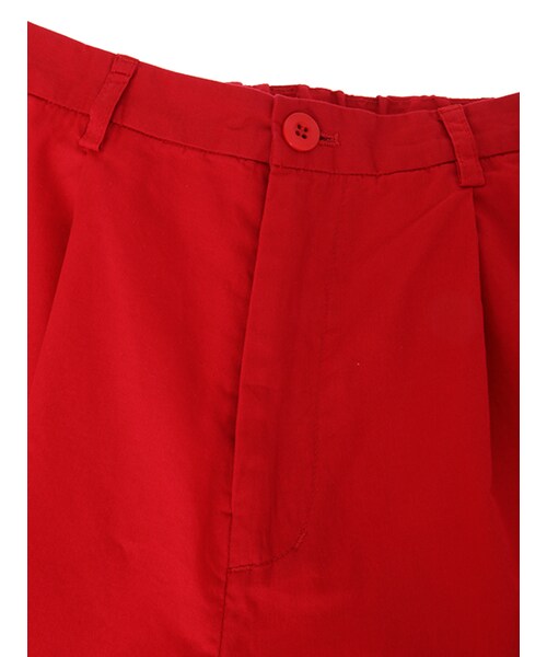 w closet（ダブルクローゼット）の「ツイルガウチョパンツ（パンツ・レディース・ベージュ/カーキ/ネイビー/レッド・FREE）」の9枚目の写真