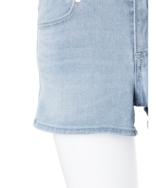 EMODA（エモダ）の「3釦ハイウエストショートパンツ（パンツ・レディース・ホワイト/ブラック/アイスブルー・XS/S/M）」の10枚目の写真