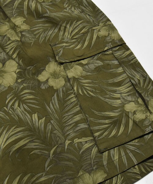 VIRGOwearworks（ヴァルゴウェアワークス）の「Deep H cargo shorts アロハショートパンツ（パンツ・メンズ・OLIVE/NAVY/BLACK・2/3/4）」の6枚目の写真