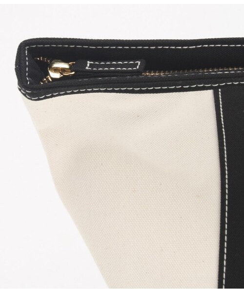 ROPE'（ロペ）の「キャンバスクラッチ（バッグ・レディース・ブラック/オフホワイト・F）」の7枚目の写真