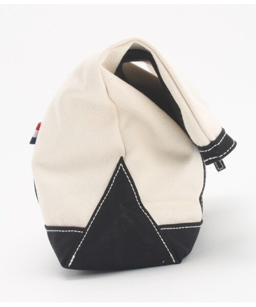 ROPE'（ロペ）の「キャンバスクラッチ（バッグ・レディース・ブラック/オフホワイト・F）」の4枚目の写真