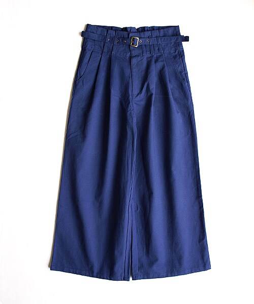 paravion（パラビオン）の「ラッピングベルトパンツ（パンツ・レディース・カーキ/ブルー/オフホワイト・ワンサイズ）」の2枚目の写真