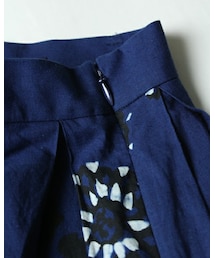 45R（フォーティファイブアール）の「インディゴ不死鳥更紗スカート