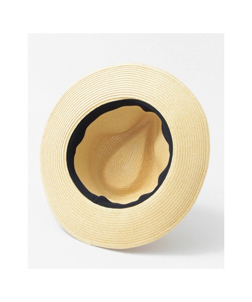 URBAN RESEARCH DOORS(アーバンリサーチドアーズ)の「ペーパーブレードハット(帽子・レディース・BEIGE/WHITE・one)」の9枚目の写真