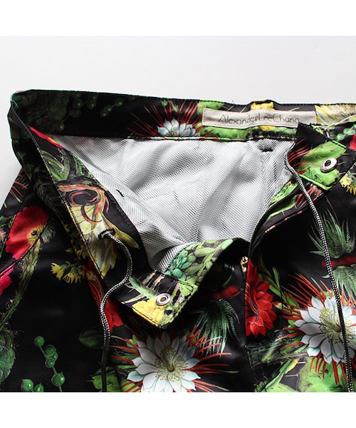 AlexanderLeeChang(アレキサンダーリーチャン)の「Cactus Aloha Beach Town Shorts(パンツ・White/Black・0/2/4)」の6枚目の写真