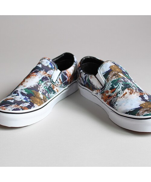 VANS(バンズ)の「Classic Slip-On(ファッション雑貨・Earth Blue・US5.5/US6/US8.5/US9/US9.5/US10)」の7枚目の写真