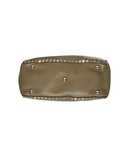 VALENTINO（ヴァレンティノ）の「Valentino 'Medium Rockstud' Leather Tote（トートバッグ・レディース・Green/Black/Blue・One Size）」の4枚目の写真