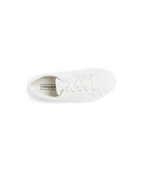 TOPSHOP（トップショップ）の「Topshop 'Copenhagen' Sneaker (Women)（スニーカー・レディース・White・7.5US / 38EU/8.5US / 39EU/9.5US / 40EU）」の2枚目の写真
