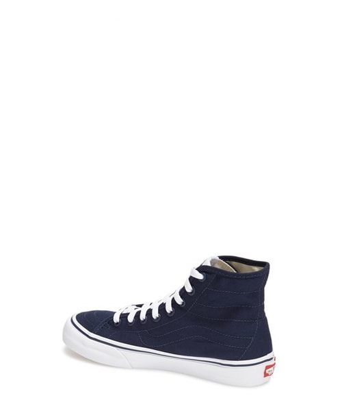 VANS（バンズ）の「Vans 'Sk8-Hi Decon' Sneaker (Women)（スニーカー・レディース・Black/Blue・10 M/11 M/5 M/5.5 M/6 M/6.5 M/7 M/7.5 M/8 M/8.5 M/9 M/9.5 M）」の5枚目の写真