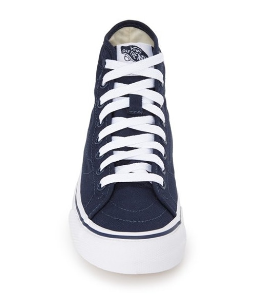 VANS（バンズ）の「Vans 'Sk8-Hi Decon' Sneaker (Women)（スニーカー・レディース・Black/Blue・10 M/11 M/5 M/5.5 M/6 M/6.5 M/7 M/7.5 M/8 M/8.5 M/9 M/9.5 M）」の3枚目の写真