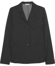 MICHAEL KORS | Michael Kors Polka-Dot Satin-Crepe Shirt(シャツ/ブラウス)