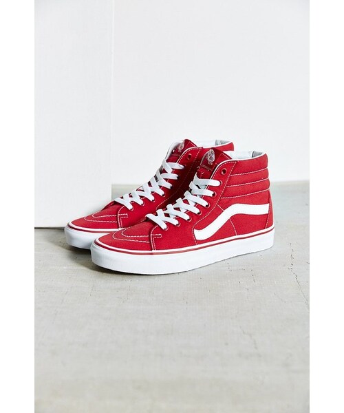 VANS（バンズ）の「Vans Sk8-Hi Seasonal Sneaker（スニーカー・レディース・Blue/Red・W 10/M 8.5/W 5/M 3.5/W 6/M 4.5/W 7/M 5.5/W 8.5/M 7/W 8/M 6.5/W 9.5/M 8/W 9/M 7.5）」の2枚目の写真
