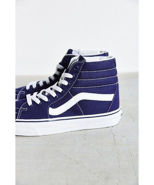 VANS（バンズ）の「Vans Sk8-Hi Seasonal Sneaker（スニーカー・レディース・Blue/Red・W 10/M 8.5/W 5/M 3.5/W 6/M 4.5/W 7/M 5.5/W 8.5/M 7/W 8/M 6.5/W 9.5/M 8/W 9/M 7.5）」の4枚目の写真