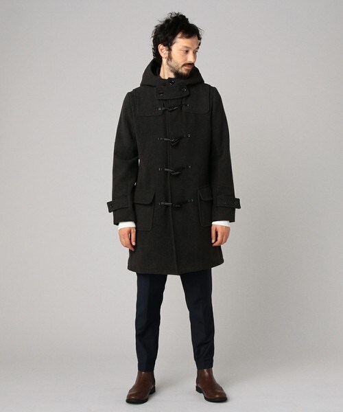 DETAILS（ディテールズ）の「【15/16A/W先行予約】DETAILS/MELTONダッフルコート（ダッフルコート・メンズ・ブラック/グレー/ネイビー/キャメル・SMALL/MEDIUM/LARGE）」の10枚目の写真
