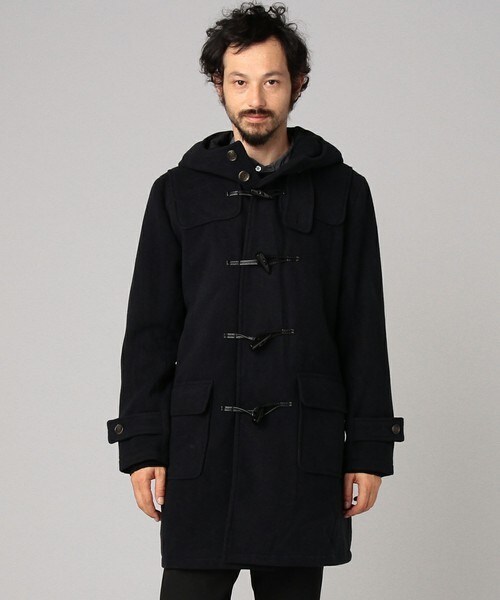 DETAILS（ディテールズ）の「【15/16A/W先行予約】DETAILS/MELTONダッフルコート（ダッフルコート・メンズ・ブラック/グレー/ネイビー/キャメル・SMALL/MEDIUM/LARGE）」の3枚目の写真