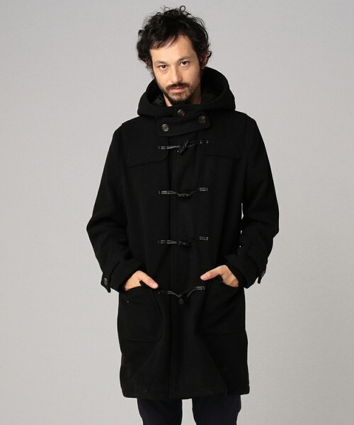 DETAILS（ディテールズ）の「【15/16A/W先行予約】DETAILS/MELTONダッフルコート（ダッフルコート・メンズ・ブラック/グレー/ネイビー/キャメル・SMALL/MEDIUM/LARGE）」の2枚目の写真