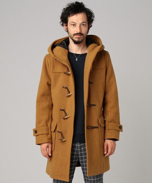 DETAILS（ディテールズ）の「【15/16A/W先行予約】DETAILS/MELTONダッフルコート（ダッフルコート・メンズ・ブラック/グレー/ネイビー/キャメル・SMALL/MEDIUM/LARGE）」の4枚目の写真