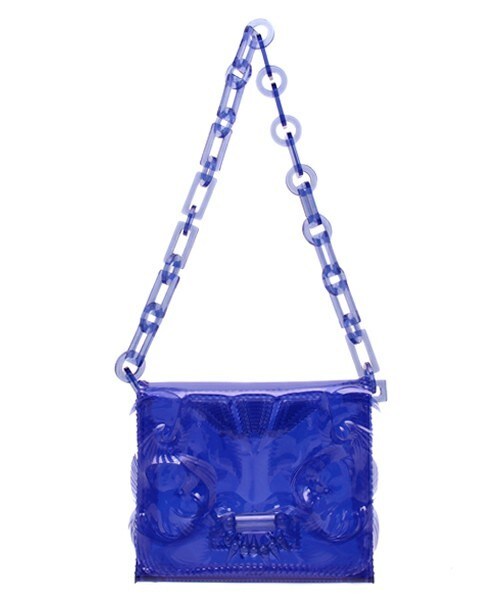 mame(マメ)の「mame チェーンバック(ショルダーバッグ・レディース・ブラック/ブルー/ホワイト・FREE)」の3枚目の写真