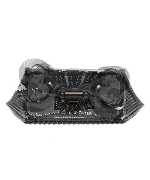 mame(マメ)の「mame リボン付きクラッチバック(クラッチバッグ・レディース・ブラック/ブルー/ホワイト・FREE)」の1枚目の写真