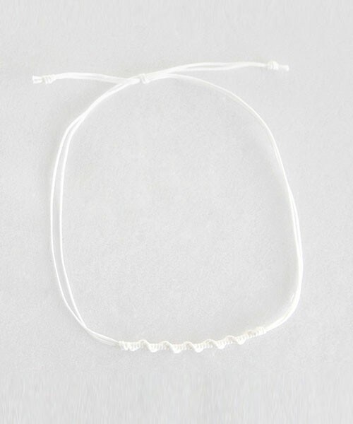 DHOLIC（ディーホリック）の「ツイストディテールレイヤードアンクレット（アンクレット・レディース・ブラック/ピンク/ブルー/ホワイトアイボリー/ミント/レッド・FREE）」の2枚目の写真