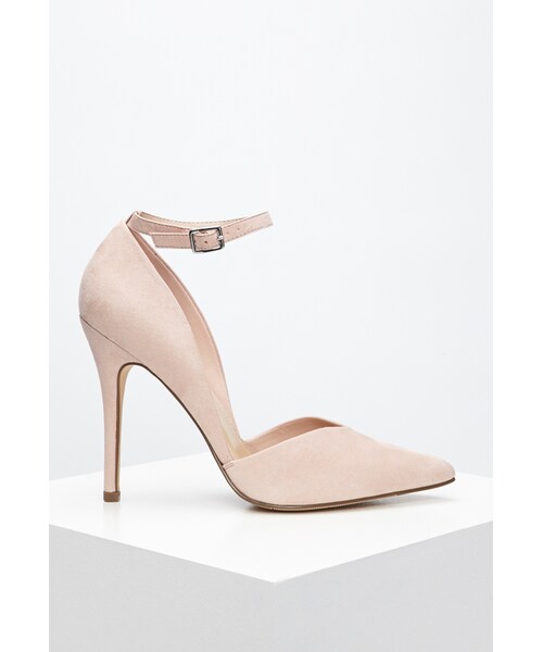 FOREVER 21（フォーエバー トゥエンティーワン）の「FOREVER 21 Faux Suede Pointed Pumps（パンプス・レディース・Black/Beige/Blue/Brown・5.5/6/6.5/7/7.5/8/8.5/9/10）」の9枚目の写真