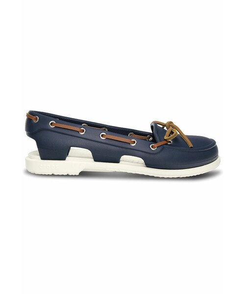 crocs（クロックス）の「Women’s Beach Line Boat Shoe（その他・レディース・Navy/White・5/6/7/8/9/10）」の2枚目の写真
