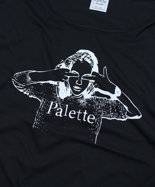 Palette TOKYO（パレットトーキョー）の「THE WOMEN TEE type WIDE(BLACK)（Tシャツ/カットソー・メンズ・その他）」の2枚目の写真