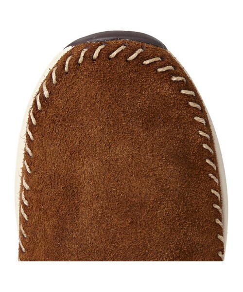 VISVIM（ビズビム）の「Malisset-Folk Suede and Knitted Sneakers（シューズ・メンズ・Brown・US 8 (EU 7)/US 8.5 (EU 7.5)/US 9 (EU 8)/US 9.5 (EU 8.5)/US 10 (EU 9)/US 10.5 (EU 9.5)/US 11 (EU 10)/US 12 (EU 11)）」の5枚目の写真