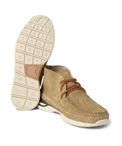 VISVIM（ビズビム）の「Voyageur Moc-Folk Distressed Suede