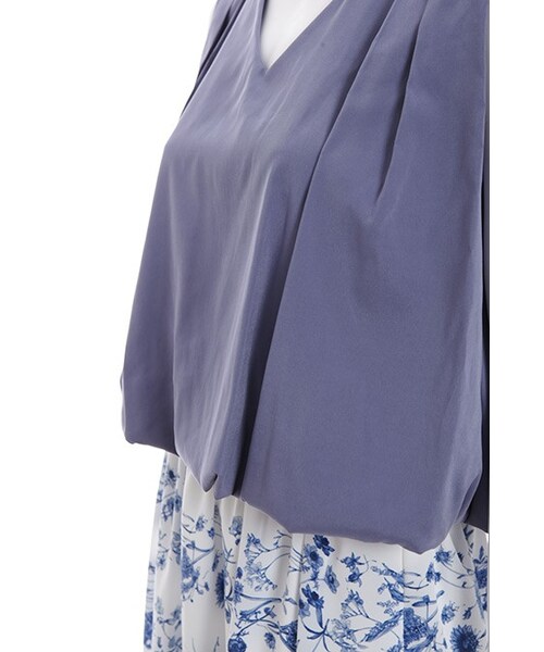 Danny&Anne(ダニーアンドアン)の「Balloon hem tops(トップス・レディース・WHITE/BLUE/PURPLE・FREE)」の7枚目の写真