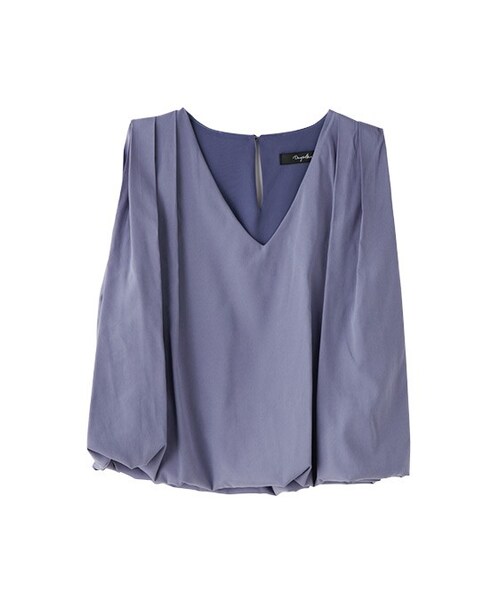 Danny&Anne(ダニーアンドアン)の「Balloon hem tops(トップス・レディース・WHITE/BLUE/PURPLE・FREE)」の1枚目の写真