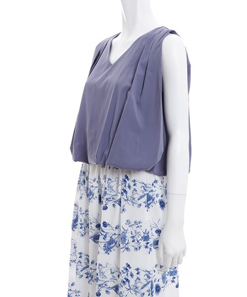 Danny&Anne(ダニーアンドアン)の「Balloon hem tops(トップス・レディース・WHITE/BLUE/PURPLE・FREE)」の4枚目の写真