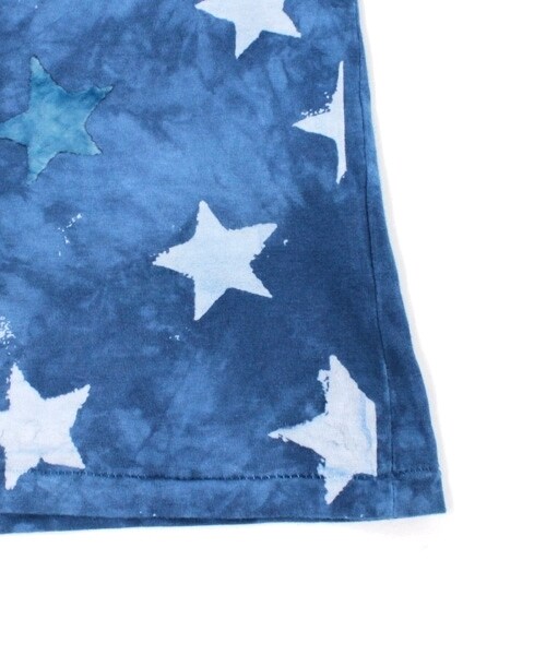 RNA SWEAT(アールエヌエースウェット)の「<予約>オールスタープリントオーバーTシャツ(トップス・レディース・ブルー/ピンク・M)」の8枚目の写真