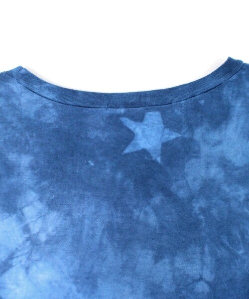 RNA SWEAT(アールエヌエースウェット)の「<予約>オールスタープリントオーバーTシャツ(トップス・レディース・ブルー/ピンク・M)」の6枚目の写真