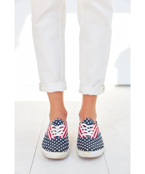 Keds(ケッズ)の「Urban Renewal Vintage Vintage American Flag Keds Sneaker(スニーカー・レディース・Blue・ONE SIZE)」の5枚目の写真