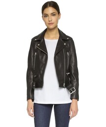 Acne Studios | Acne Studios Mock Leather Moto Jacket(ライダースジャケット)