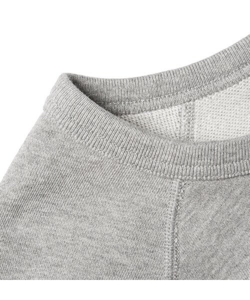 Acne Studios(アクネストゥディオズ)の「Acne Studios College Loopback Cotton-Jersey Sweatshirt(スウェット・メンズ・Gray・XS/S/M/L/XL)」の3枚目の写真