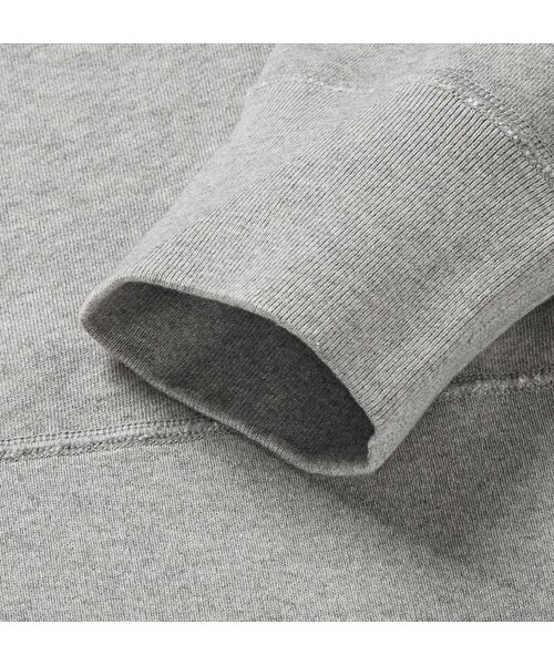 Acne Studios(アクネストゥディオズ)の「Acne Studios College Loopback Cotton-Jersey Sweatshirt(スウェット・メンズ・Gray・XS/S/M/L/XL)」の4枚目の写真