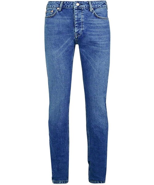 TOPMAN(トップマン)の「Ltd Blue Broken Twill Slim Tapered Jeans(デニムパンツ・メンズ・Blue・28S/30S/32S/28R/30R/32R/34R/30L/32L)」の4枚目の写真