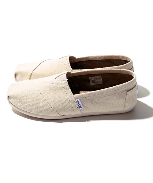 TOMS（トムス）の「CLASSIC CANVAS（シューズ・メンズ・ナチュラル/ブラック/レッド/ネイビー・6.0/6H/7.0/7H）」の9枚目の写真