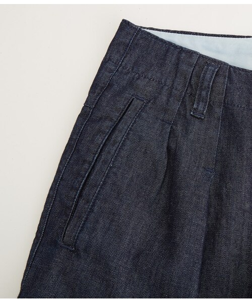 JUNRED（ジュンレッド）の「デニムガウチョパンツ（パンツ・メンズ・ネイビー/ブルー・0/1/2）」の7枚目の写真