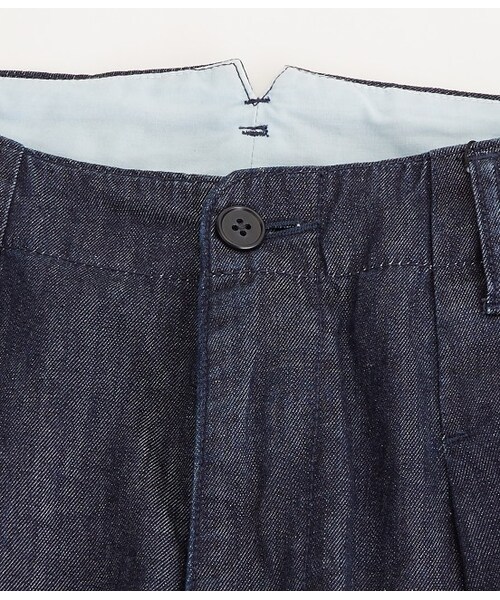 JUNRED（ジュンレッド）の「デニムガウチョパンツ（パンツ・メンズ・ネイビー/ブルー・0/1/2）」の6枚目の写真