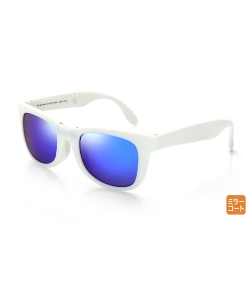 JINS（ジンズ）の「【Sunglasses- Folding-】サングラス フォールディング（サングラス・イエロー/グリーン/ホワイト/ブラック・51□22-139○39 (Largeのみ)）」の2枚目の写真