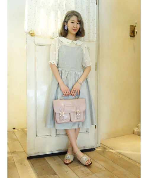 F i.n.t(フィント)の「ロゴプリント入りミニサッチェルバッグ/F i.n.t(ハンドバッグ・レディース・その他)」の2枚目の写真