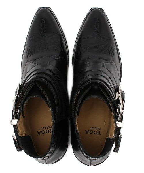 TOGA PULLA(トーガ プルラ)の「TOGA PULLA メタルカウボーイブーツ(ブーツ・レディース・ブラック・36/37/38/39)」の9枚目の写真