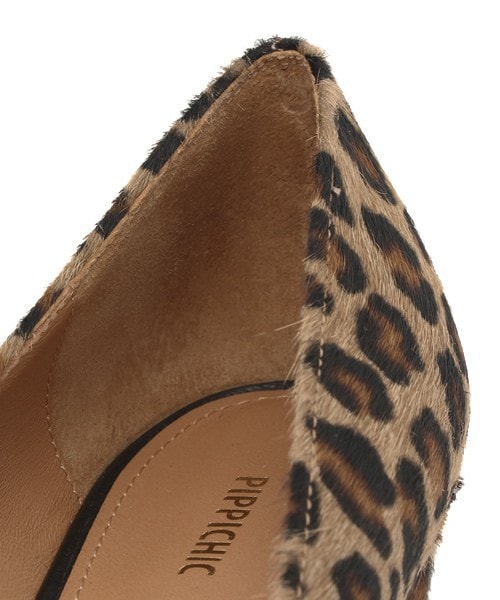 Pippichic（ピッピシック）の「■別注■ Pippichic×MIDWEST 太ヒールレオパードパンプス（パンプス・レディース・ブラウン・36/37/35.5/38）」の7枚目の写真