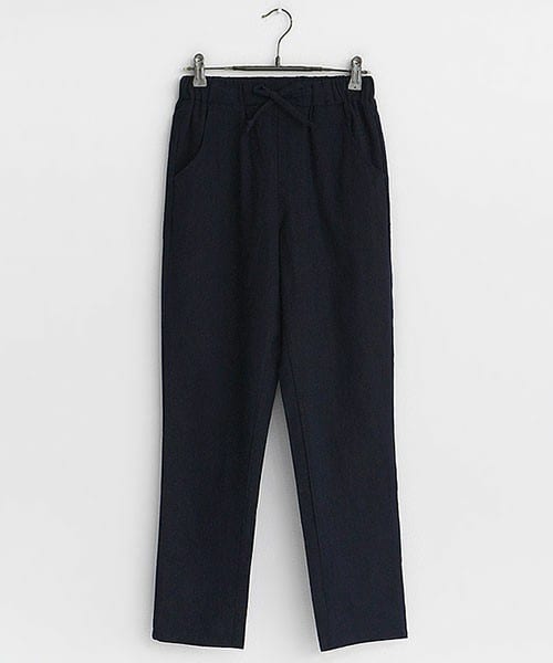 DHOLIC（ディーホリック）の「ウォッシュカラーリネンイージーパンツ（その他パンツ・レディース・アイボリー/ネイビー/ベージュ/ライトカーキ/ライトピンク・S/M/L）」の4枚目の写真