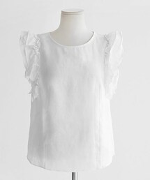 DHOLIC | ノースリーブフリルブラウス(シャツ/ブラウス)